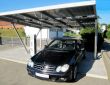 15er Solar-Carport mit Auto © GridParity AG