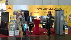 Das Sonnenplanerteam - fertig, aber zufrieden