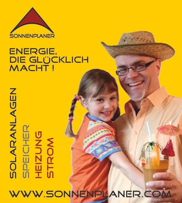 Solarenergie, die glücklich macht