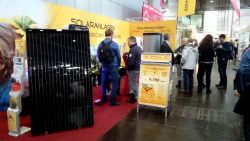 Richtig Betrieb am Sonnenplaner-Messestand. Das Beraten macht richtig Spaß!