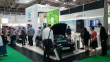 Intersolar 2016 - Intersolar 2016 - Kreisel mit einem E-Porsche und oberstylischem Heimspeicher