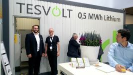 Intersolar 2016 - Sonnenplanerscout Roland Neumann bei Tesvolt