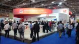 Intersolar 2016 - Der Stand von IBC Solar - obwohl groß, extrem eng und frequentiert