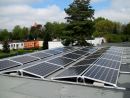 9,54kWp Anlage auf EFH, D-Dome, geringe Verschattung durch Baum - Modulausrichtung Ost / West