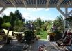 Solarterrasse mit Glas / Glas-Modulen