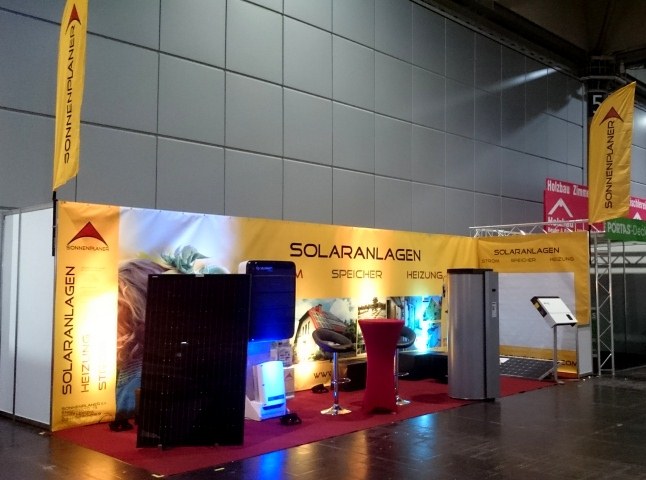 Messestand-Sonnenplaner 2016