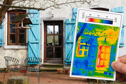 Energieberatung, Thermografiemessung © Ingo Bartussek - Fotolia.com